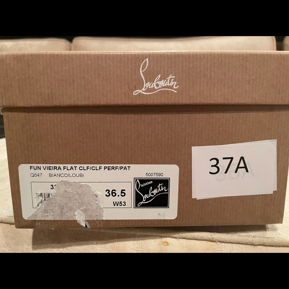 Christian Louboutin Fun Vieira tennis shoes size 36.5